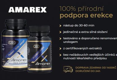 Amarex recenze: český přírodní doplněk stravy na zlepšení erekce